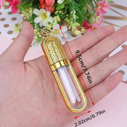 5 Pcs 3ml Lip Gloss Tubes Empty Refillable Lip Balm Bottles Vials Containers with Lip Brush for DIY Lipstick Lip Gloss Sam...