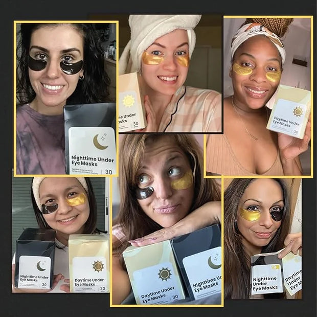 Under Eye Patches for Puffy Eyes and Dark Circles | Infused Gel Mask Patches for Dark Circle Undereye Support of Bags & Pu...