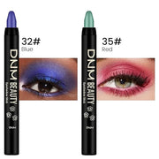 Kaely 2Pcs Cream Eyeshadow Sticks Set for Eyes Waterproof,Blue Shimmer & Red Shimmer Matte Eye shadow Stick Pencil Pen Bul...