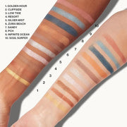Pacifica Eyeshadow Palette – Malibu Mineral Eyeshadow, Blendable Neutral Shades with Velvet Matte, Shimmer & Metallic, Coc...