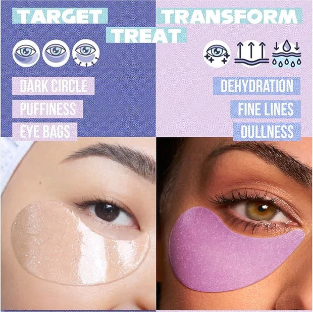 ULTIMATE HYDROGEL EYE MASK 28 Pairs Under Eye Patches, Rejuvenate Eye Area Reduce Dark Circles Puffiness, Tiredness Bags, ...
