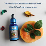 Blue Nectar Dark Circles Under Eye Serum with Plant Based Niacinamide from Potato (1Fl Oz) Paired with Natural Rose Face T...