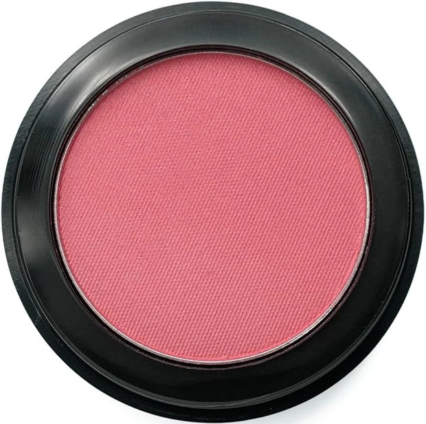 Tulip Deep with Tints of Coral Red Purple Magenta Blush Pressed Cheek Blush Color Contour Powder, Talc & Paraben Free, 4 G...