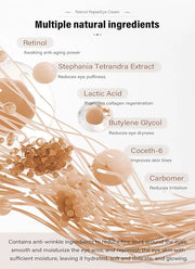 Retinol Repair Eye Cream，Reduces the appearance of dark circles，Stretch wrinkles at the corners of the eyes，moisturize and...
