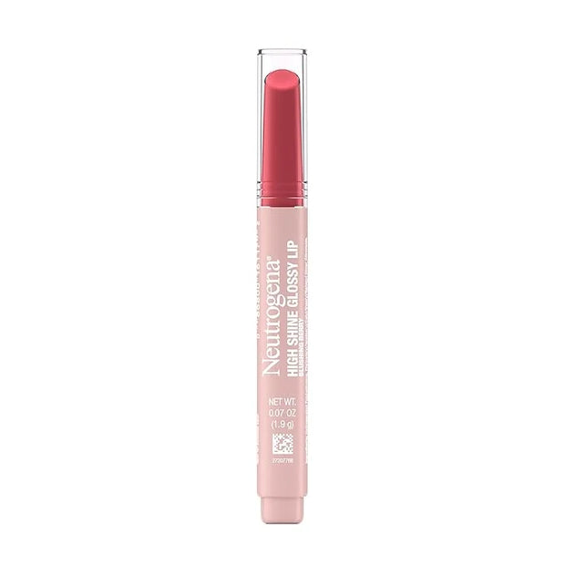 Neutrogena High Shine Glossy Lip with Maracuja Oil + Vitamins & Antioxidant Vitamin E, Nourishing Glossy Lip, Non-Retracta...