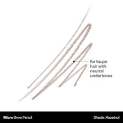 Morphe Micro Dual Eyebrow Pencil - Dual-Ended Brow Pencil Featuring a Retractable, Ultra-Precise, Pointed Tip - Richly Pig...