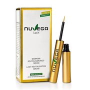 Nuvega Lash - Vegan Eyelash Serum & Eyebrow Serum for Long Eyelashes in just 4-6 Weeks I Lash Serum I Eyelash Growth Serum...