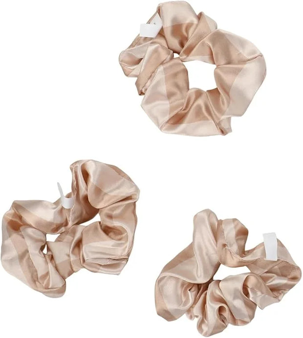 Striped Print 6-Pack Pillowcase, Eye Mask, & Scrunchies Set-Standard - Product Image