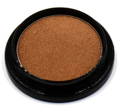 Sun Drenched Cinnamon Chocolate Brown Bronze Almond Gold Shimmer Pressed Powder Single Eyeshadow; Talc, Paraben & Cruelty ...