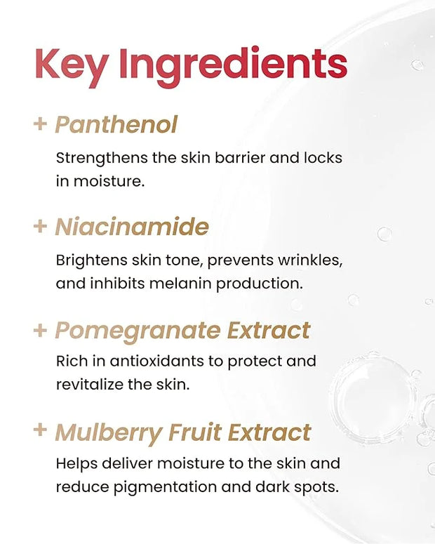 YADAH Red Food Energy Eye Patch 60 Pairs - Hydrogel Under Eye Mask with Pomegranate & Ginseng for Firming, Hydration & Puf...