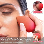 BEAKEY Makeup Sponge 5 Pcs Set, Latex-Free