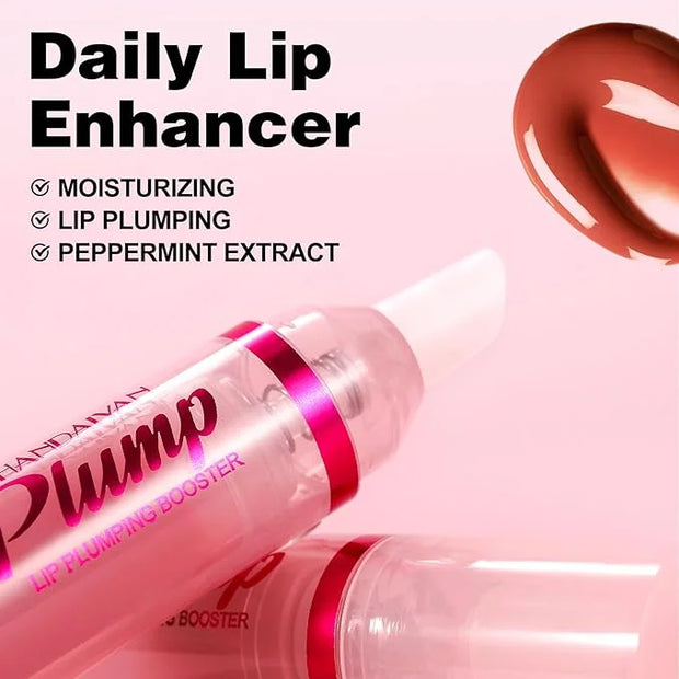 Erinde Lip Plumper Gloss, Natural Ginger Lip Plumping Booster Lip Plumping Oil, Ultra-Hydrating & Nourishing Plump Lip Plu...