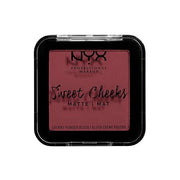 NYX PROFESSIONAL MAKEUP Sweet Cheeks Matte Blush, Bang Bang - Product Image