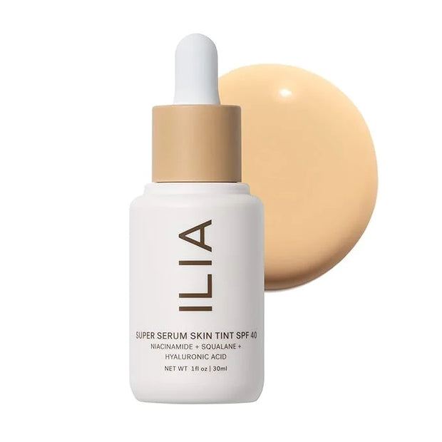 ILIA - Super Serum Skin Tint SPF 40 | Non-Comedogenic, Vegan, Lightweight to Help Against Blue Light, + Pollution while Hy...
