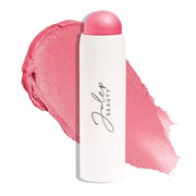 Julep Skip The Brush Cream to Powder Blush Stick - Peony Pink - Blendable and Buildable Color - 2-in-1 Blush and Lip Makeu...