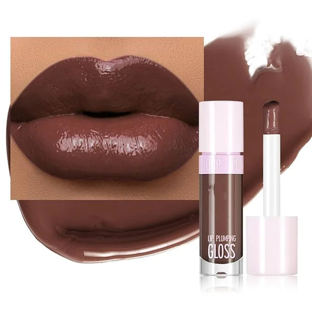 MAEPEOR Plumping Lipgloss 14 Colors Smooth High-shine Glossy Plumping