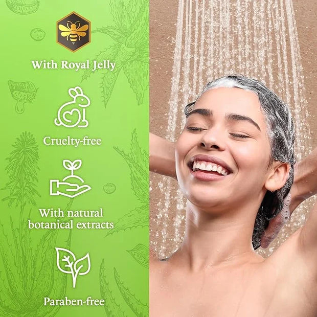 Tio Nacho Aloe Vera Deep Repair Shampoo, Organic Aloe Vera and Royal Jelly for Hair Repair and Protection, with Vegetable ...