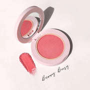 Wander Beauty Hydrating Powder Blush - Lightweight, Berry Blush Makeup with a Blurring, Satin Finish - Buildable Formula w...