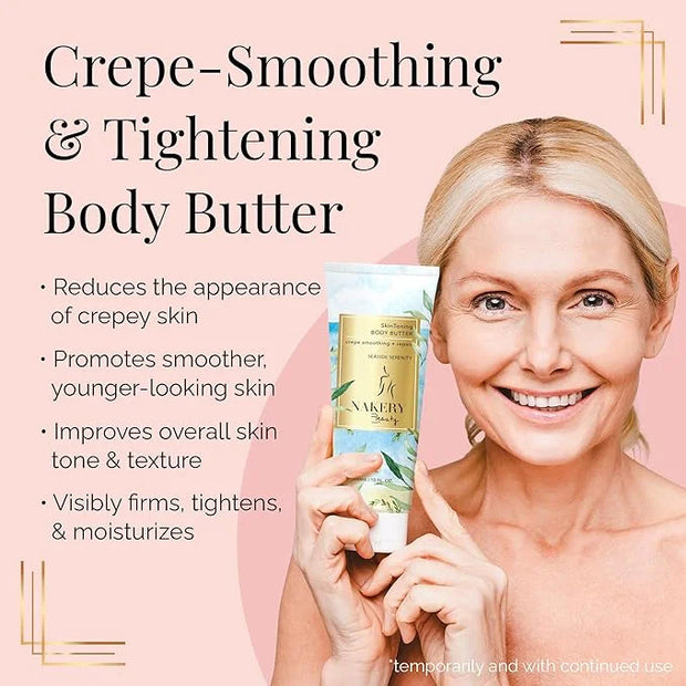 NAKERY Body Butter Anti Aging Moisturizer - Body Cream Skin Tightening Cream & Neck Firming Cream, Moisturizing Cream & Ne...