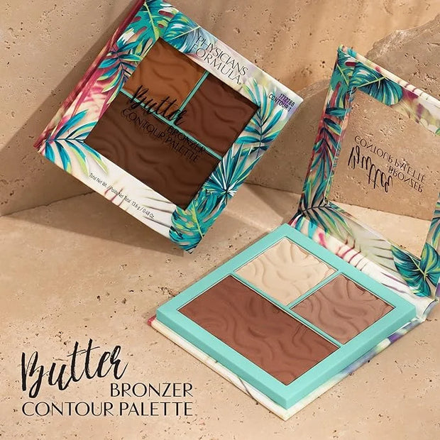 Physicians Formula Butter Bronzer Contour Palette, Light/Medium, 0.48 Ounce (Pack of 1) - Product Image