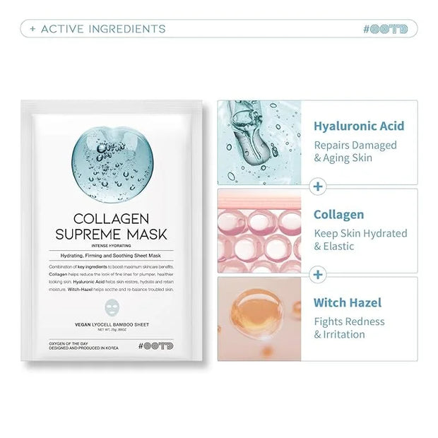 Hydrating Soothing Sheet Masks Gift Set for Skincare, Korean Vegan Sheet Mask for Dry, Sensitive Skin, Calming, Smoothing,...