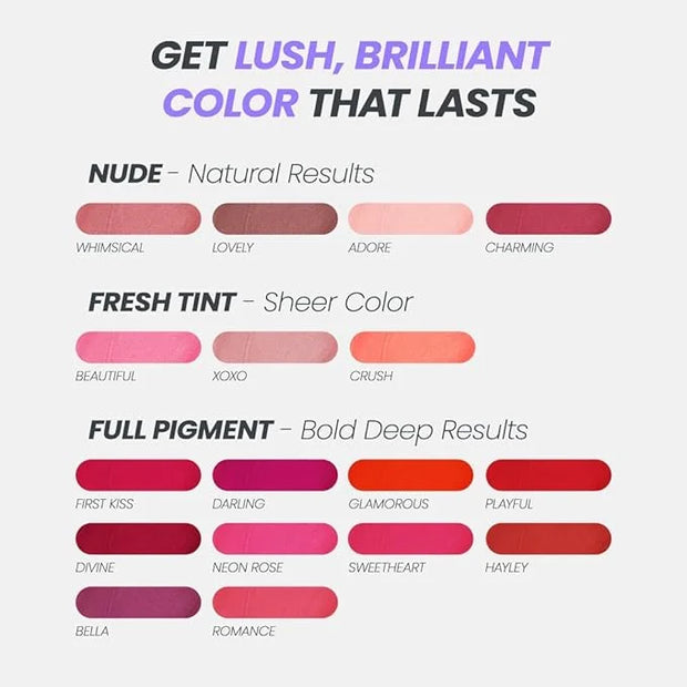Wonderskin Wonder Blading Lip Stain Peel Off and Reveal Kit - Long Lasting, Waterproof Pink Lip Tint, Transfer Proof Natur...