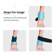 Boundle of Cold Face Eye Masks Ice Face Mask Hot Cold Compress for Dark Circles and Ankle/Sport Foot Ice Therapy Wrap,Hot ...