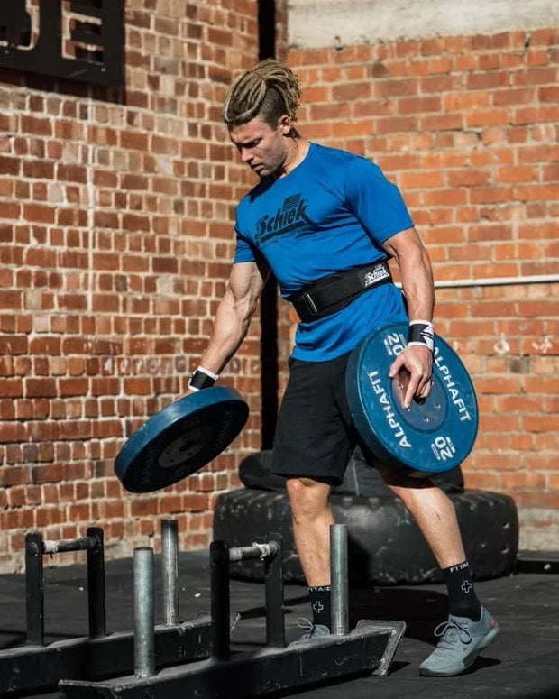 IRON GAME 2004 Lifting Belt Black Medium (Black - Product Image