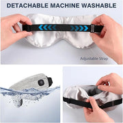 Heated Eye Mask Cordless, Warm Eye Compress for Dry Eyes Stye Blepharitis Chalazion MGD Eye Treatment, Heat Therapy to Unc...