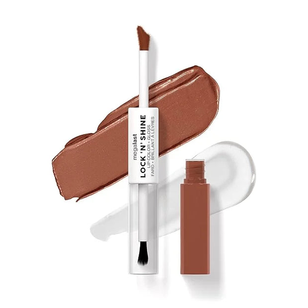 wet n wild Megalast Lock 'N' Shine Lip Color + Gloss Lotus Petal - Product Image