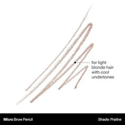 Morphe Micro Dual Eyebrow Pencil - Dual-Ended Brow Pencil Featuring a Retractable, Ultra-Precise, Pointed Tip - Richly Pig...
