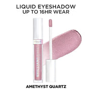 L'Oreal Paris Brilliant Eyes Shimmer Liquid Eye Shadow, Longwearing Lasting Shimmer, Crease Resistant, Flake-Proof, Precis...