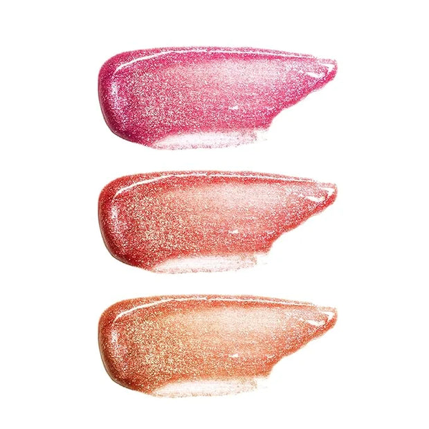 Beauty Concepts Lip Gloss Collection – Shimmering, Glossy Lip Makeup Set for a Radiant Finish, Glitter Floral - Product Image