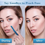 Dermaplane Razor for Women Face with 6 Refill Blades, Dermaplaning Tool Face Razors for Removes Facial Hair, Peach Fuzz, R...