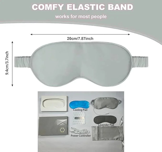 Heated Eye Mask for Dry Eyes,FSA HSA Eligible,Syndrome, MGD, Blepharitis, Stye Eye Treatment,Warm Compress for Eyes, Cool ...