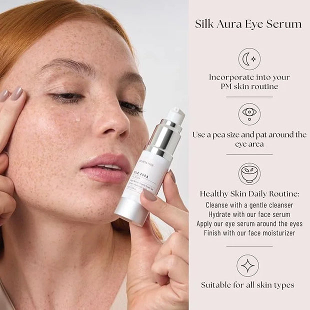 EST. 88 Monde Under Eye Serum – Vegan Retinol & Hyaluronic Acid, Treats Dark Circles, Eye Bags, Puffiness, Fine Lines & Wr...