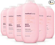 Method Body Wash, Pure Peace, Paraben and Phthalate Free, 18 oz (Pack of 6) - Product Image