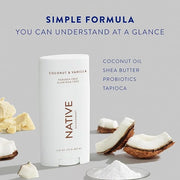 Native Deodorant Contains Naturally Derived Ingredients, 72 Hour Odor Control | Deodorant for Women and Men, Aluminum Free...