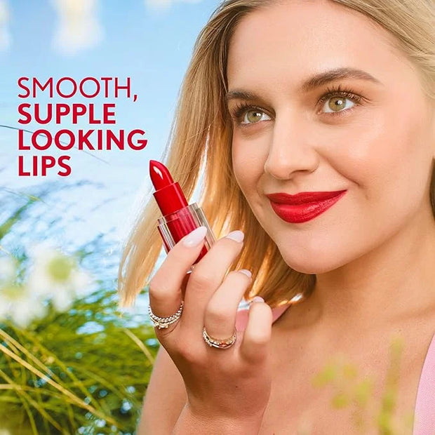 COVERGIRL Clean Lip Color, Sunny Days, Satin Finish, Squalane, Avocado & Aloe, Carmine-Free, Non-Drying, 0.12oz - Product ...
