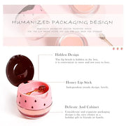 2PCs Strawberry Lip Sleeping Mask,Bee Lip