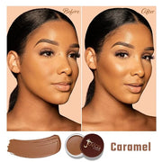Juvia's Place Bronzed Cream Bronzer - Caramel - Smooth Cream Bronzer Pot for Sun-Kissed Glow & Warmth, Buildable & Blendab...