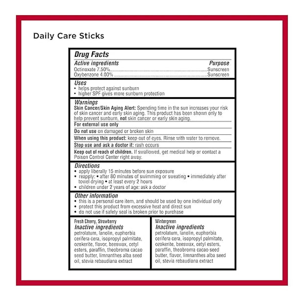 Carmex Daily Care Moisturizing Lip Balm Pack, SPF 15, Multi-Flavor Lip Care Variety Pack Bag, 9 Count (6 Tubes, 3 Sticks) ...