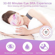 Steam Eye Mask for Dry Eyes, 18-Packs Eye Mask for Dark Circles and Puffiness, Self Heating Gentle Steam Warm Eye Mask for...