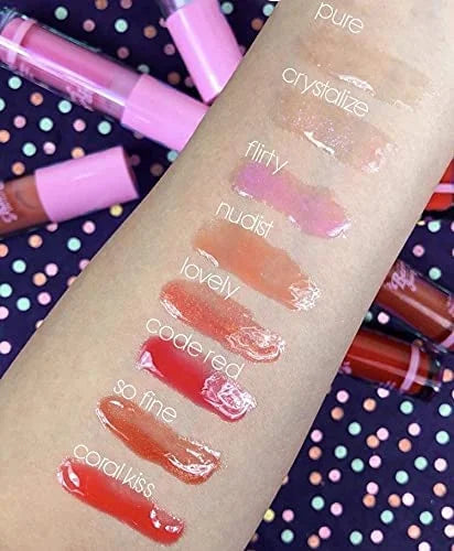 Rude Cosmetics Berry Juicy Lip Gloss - Pure for Women - 0.14 oz Lip Gloss - Product Image