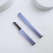 Exfoliating Eyebrow Razor Dermaplaning Tool Eyebrow Trimmer with 4 Replacement Blades, Facial Razors for Women Aluminum Al...
