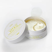 tenzero Green Tangerine Vita C Hydrogel Eye Patch (60 pairs, 90g), Vitamin C Treatments for Dark Circles, Puffy Eye, Fine ...