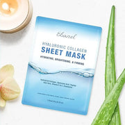Ebanel 15 Pack Collagen Peptide Hydrating Face Masks, Instant Brightening Firming Anti Aging Face Sheet Masks, Moisturizin...
