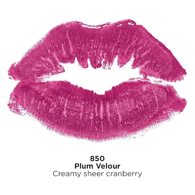 Revlon Super Lustrous Lipstick, Creamy Formula For Soft, Fuller-Looking Lips, Moisturized Feel, Plum Velour (850), 0.15 oz...