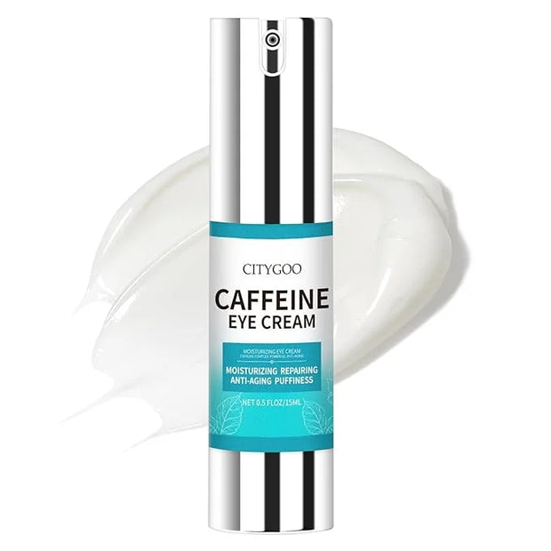 CITYGOO Caffeine Eye Cream for Puffiness: Eye Cream Reduce Dark Circles Wrinkles Fine Lines - Anti Aging Eye Cream - Produ...