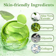 Under Eye Mask - 60 PCS Under Eye Patches, Hydrating Eye Gel Pads for Puffy Eyes, Dark Circles, Eye Bags, Puffiness, Fine ...